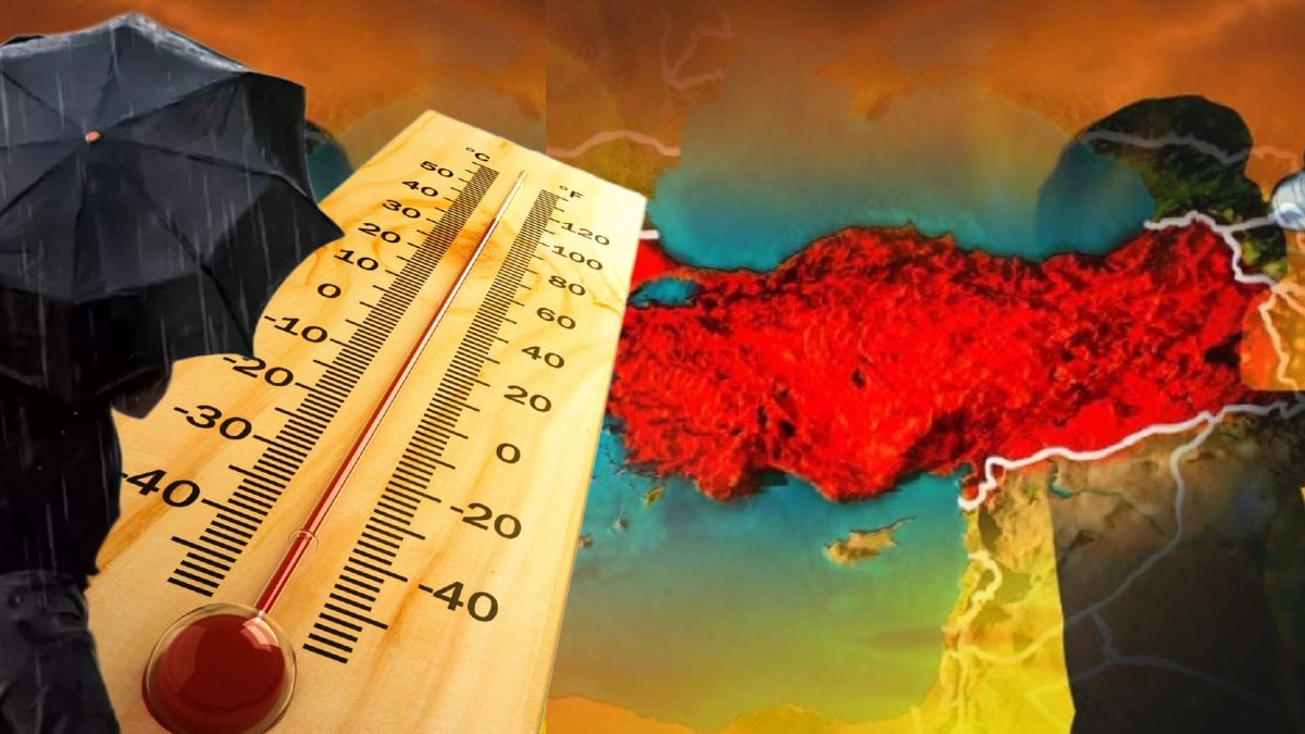 Meteoroloji’den tam tersi hava uyarısı: Önce kavurucu sıcaklar, sonra ‘180 derece’ dönüşle yağış geliyor!
